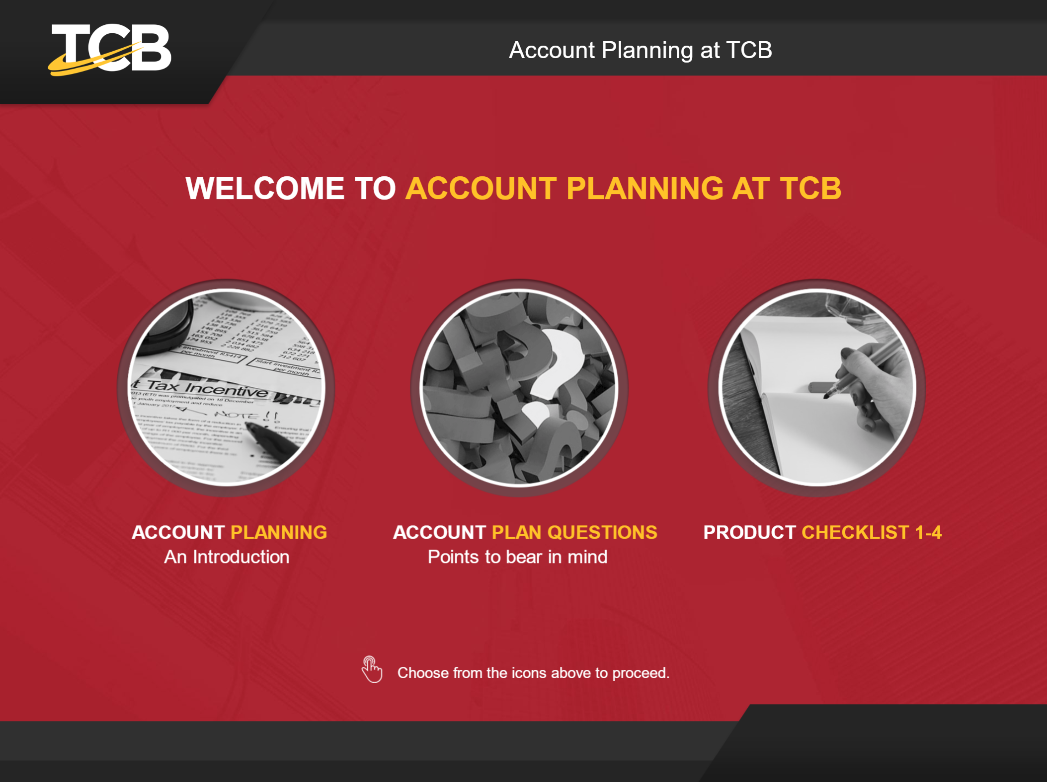TCB Account Planning